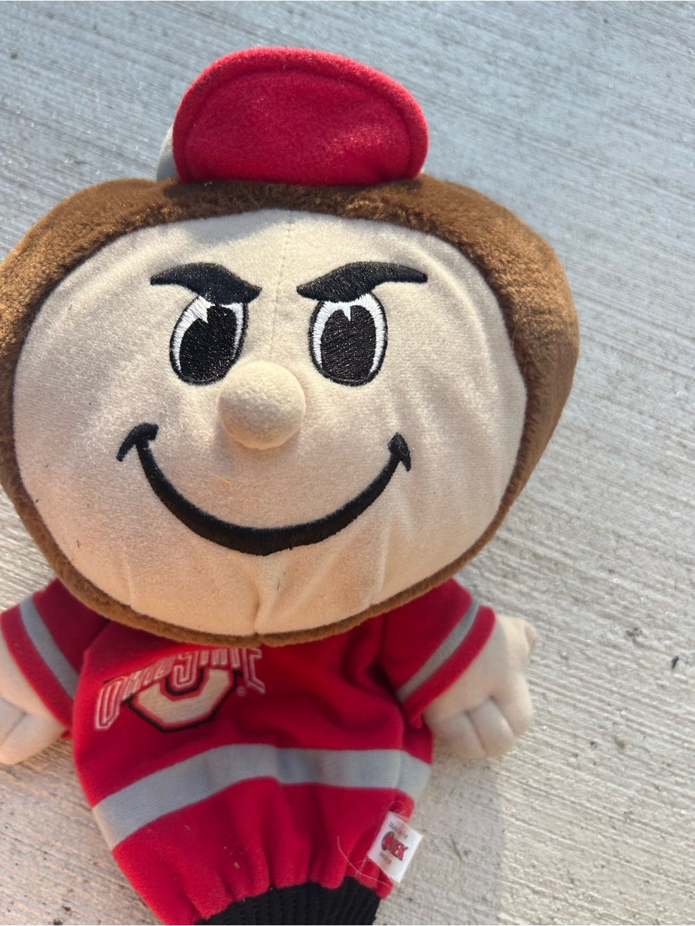 Ohio State Red Plush Mascot Head Golf Cover